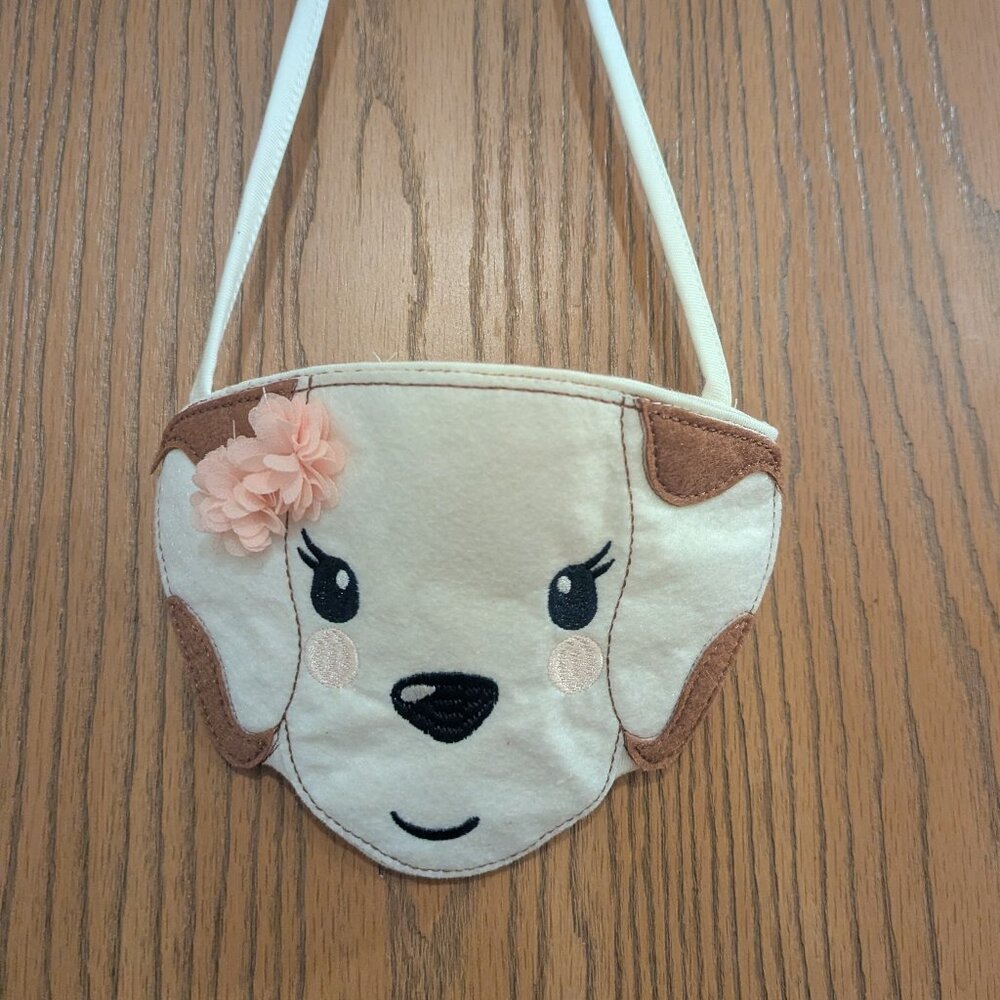 Puppy Flower Crossbody Purse
